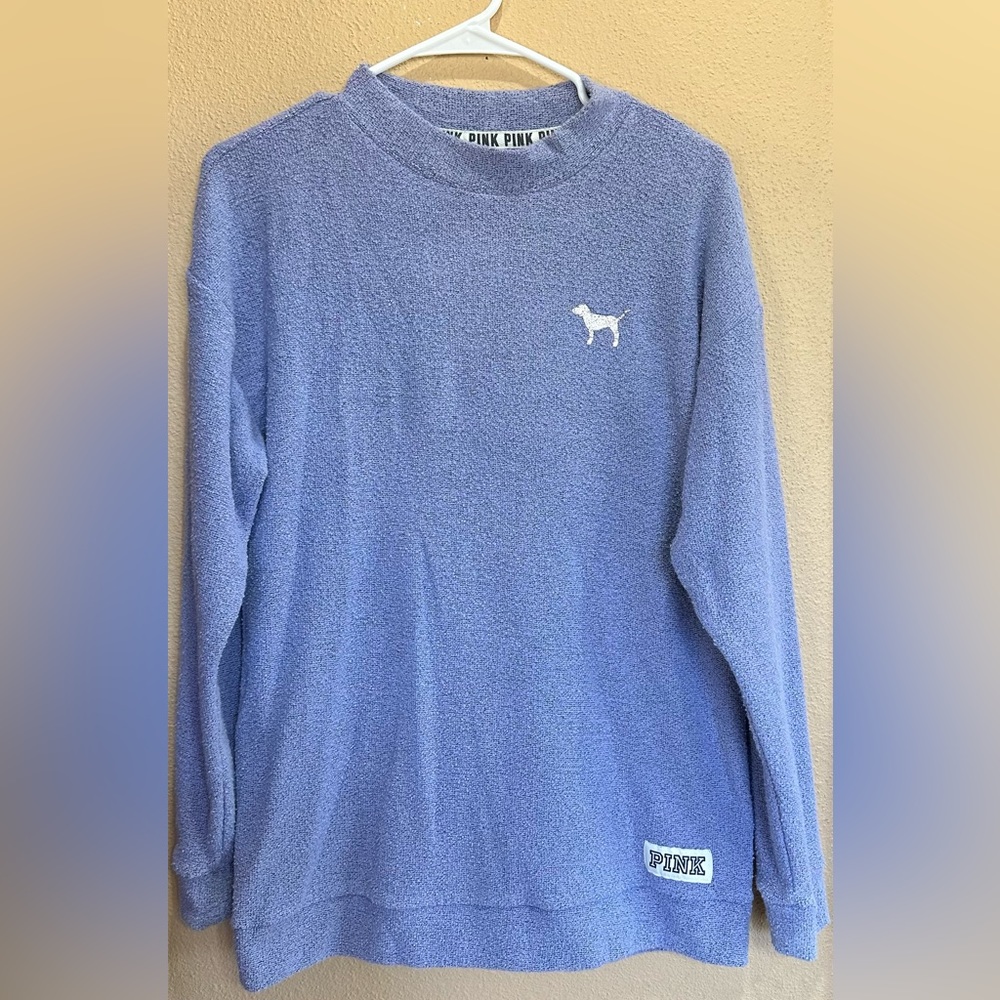 PINK by Victoria’s Secret Oversized Lavender Sweater Size Small.